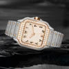Pass Diamond Tester Hip Hop Iced Out Automatic Jewelry Watch Luxury Stainless Steel Mechanical Buss Down VVS Moissanite Watch