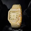 Pass Diamond Tester Hip Hop Iced Out Automatic Jewelry Watch Luxury Stainless Steel Mechanical Buss Down VVS Moissanite Watch
